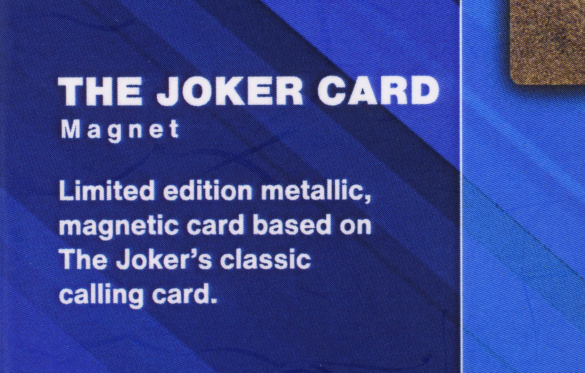 Amazon.com: AAA Merchandise Joker Calling Card Metal Replica
